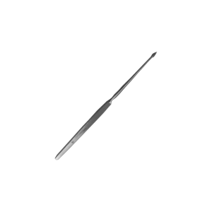 Aiguille Politzer de paracentèse droite – 17;5 cm