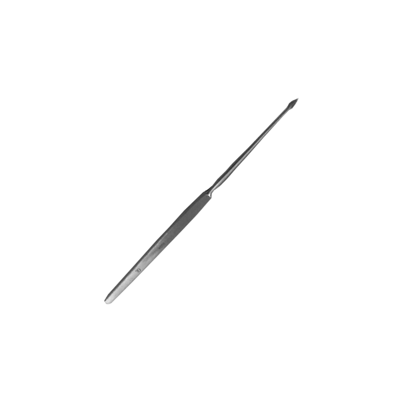 Aiguille Politzer de paracentèse droite – 17;5 cm