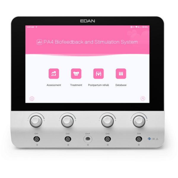 Appareil de rééducation biofeedback sur tablette Edan PA4 PRO