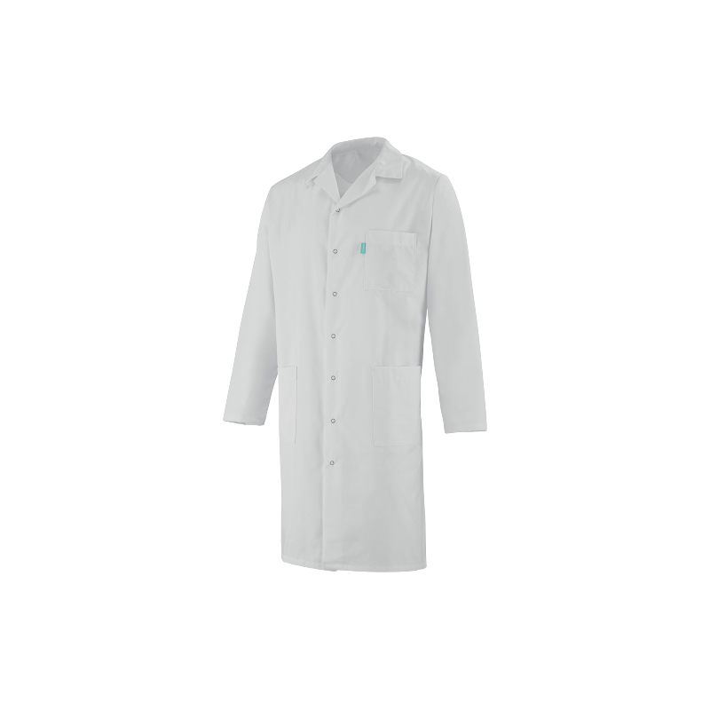 Blouse médicale homme manches longues Lafont Emeric (blanc)