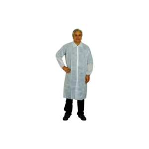 Blouses de protection Profilab blanches (carton de 50)