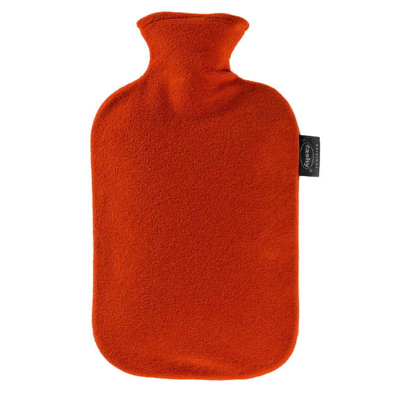 Bouillote à eau Fashy avec housse polaire