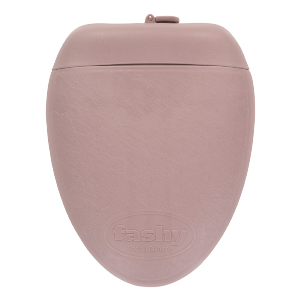 Bouillotte à eau thermoplastique Fashy stone edition rose