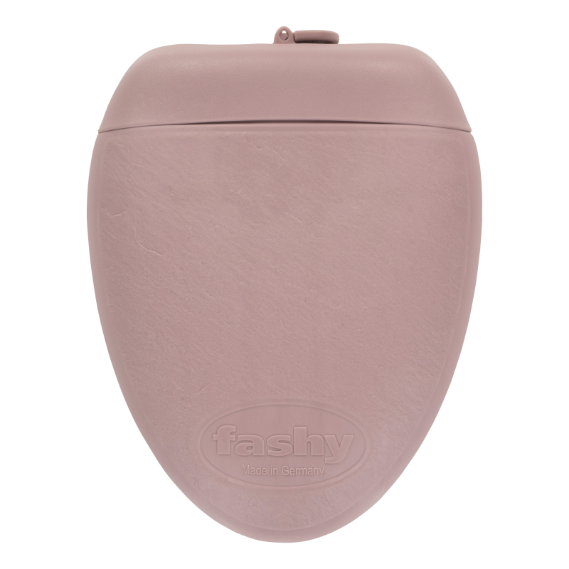 Bouillotte à eau thermoplastique Fashy stone edition rose