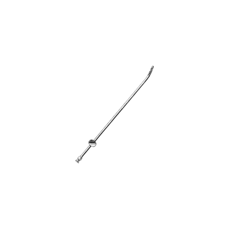 Sonde curette à biopsie de Novack en inox – 23 cm