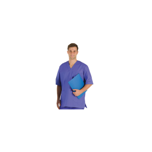 Casaque unisexe en coton Gima (bleu indigo)