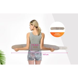 Ceinture de massage chauffante dos et ventre Terraillon