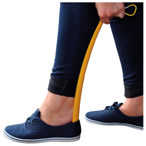 Chausse-pied avec long manche en plastique