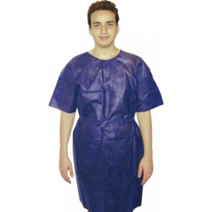 Chemises patient Profil Shirt bleu marin (sachet de 10)