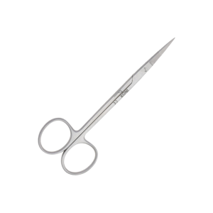 Ciseaux iridectomie courbes en inox - 11;5 cm