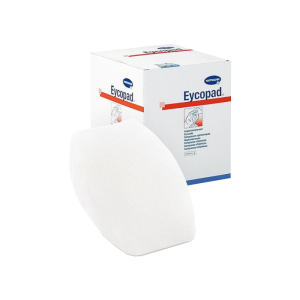 Compresse de gaze oculaire stérile Eycopad – 5.6 x 7 cm (boite de 25)