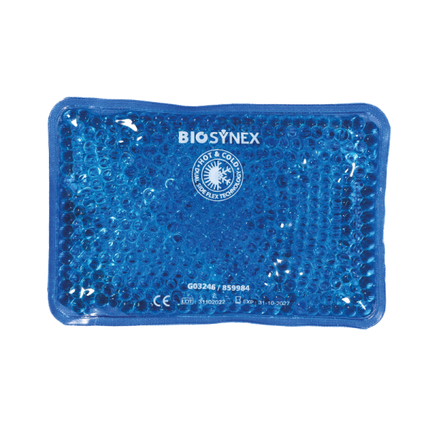 Compresse thermique en gel microbilles multi-zones Biosynex
