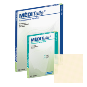 Compresses grasses stériles Euromedis Meditulle (boite de 10)