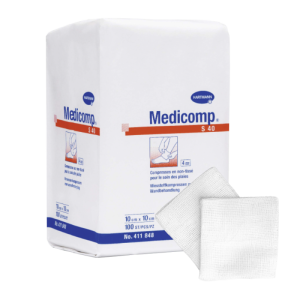 Compresses non tissées non stériles Medicomp (boite de 100)