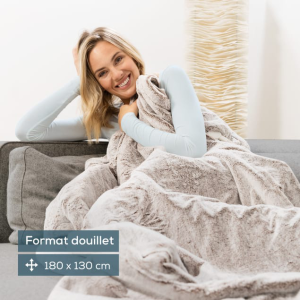 Couverture chauffante Beurer HD 75 Nordic Taupe