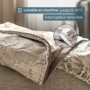 Couverture chauffante Beurer HD 75 Nordic Taupe