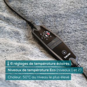Couverture chauffante Beurer HD 75 Nordic Grey – Green Planet