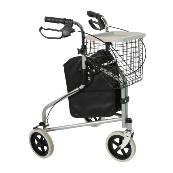 Déambulateur Rollator pliant 3 roues Madrid