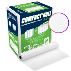 Draps d'examen ouate lisse Compact'roll (carton de 6)