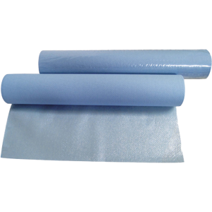 Draps d’examen ouate plastifiée gaufrée (6 rouleaux)