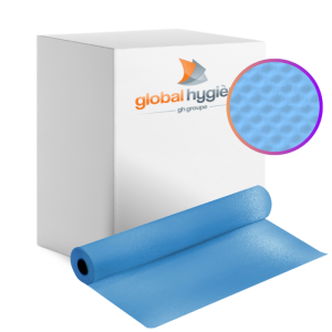 Draps d'examen ouate plastifiée gaufrée (6 rouleaux)