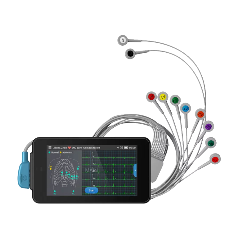 Electrocardiographe ECG de poche Pocket PC-ECG 500 Lepu Médical avec interprétation