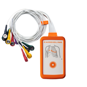 Electrocardiographe ECG Cardioline Touchecg HD+ Bluetooth (12 pistes) pour Android avec tablette 10