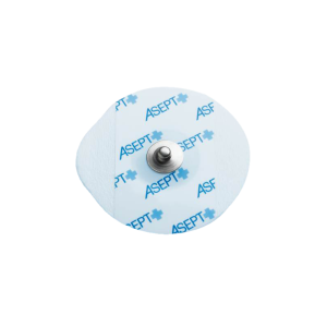 Electrodes ECG rondes à pression Medico 250961 - connecteur en acier inox (lot de 1200)