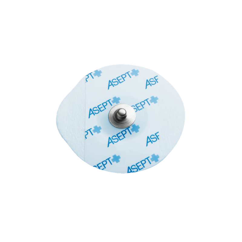 Electrodes ECG rondes à pression Medico 250961 – connecteur en acier inox (lot de 1200)