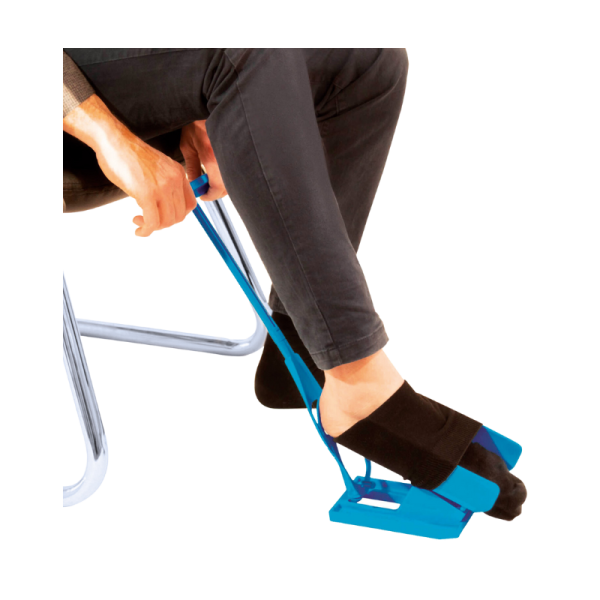 Enfile chaussettes et chausse-pied 2 en 1