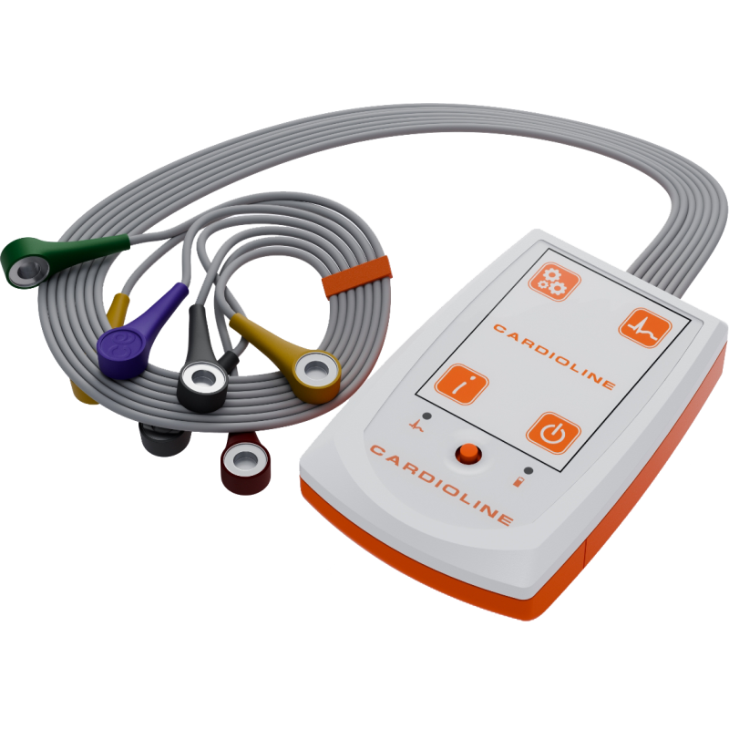 Enregistreur Holter ECG Cardioline Clickholter 48h (3 canaux)