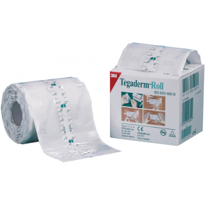 Film transparent adhésif non stérile 3M Tegaderm Roll (1 rouleau)