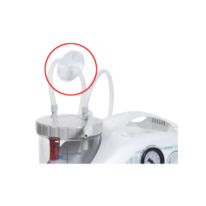 Filtre anti-bactérien pour aspirateurs de mucosité Ca-mi