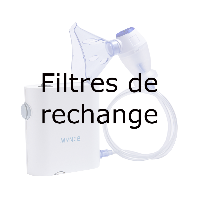 Filtres de rechange pour nébuliseur Myneb (lot de 3)