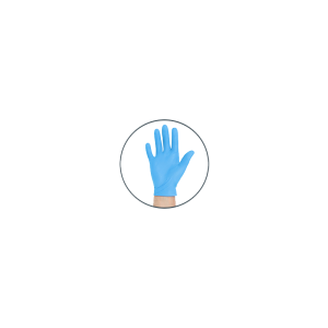 Gants d’examen nitrile Basic Blue non poudrés non stériles (boite de 170 ou 200 )
