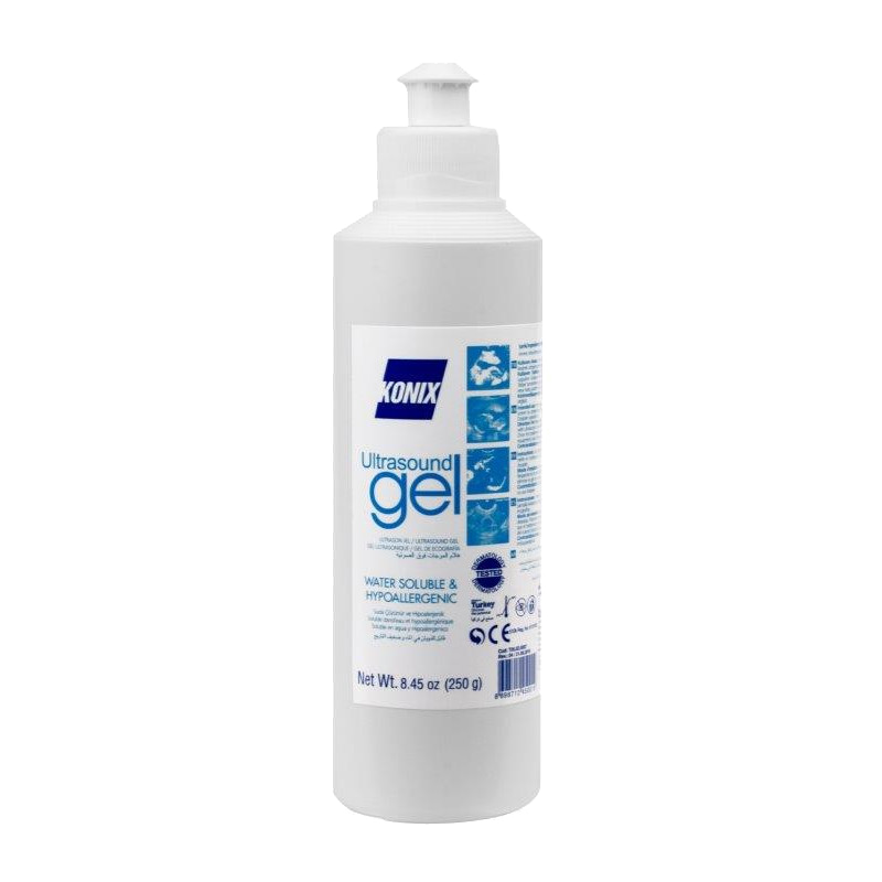 Gel échographie bleu non stérile Konix