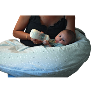 Housse étoiles pour coussin d'allaitement OSCAR