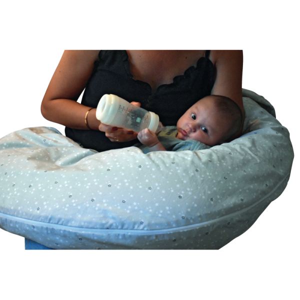 Housse étoiles pour coussin d’allaitement OSCAR