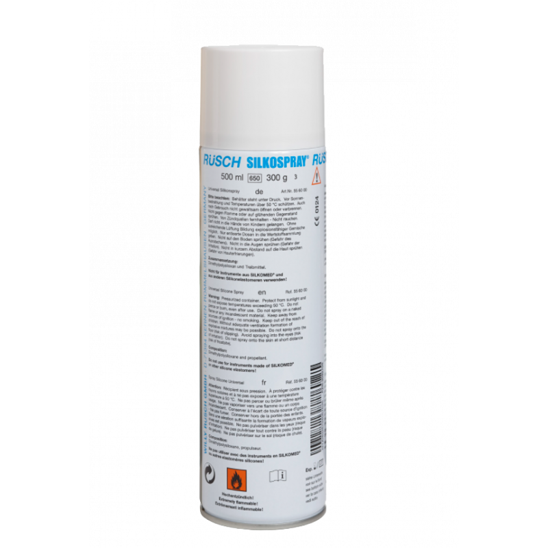 Huile de silicone en spray Silkospray (500 ml)