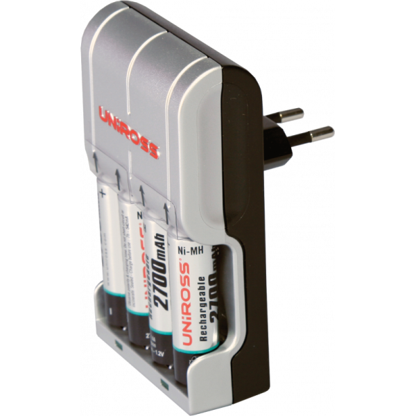 Kit chargeur + 4 piles rechargeables pour Primo et Peristim Pro; Rehab X2 et Myo XT