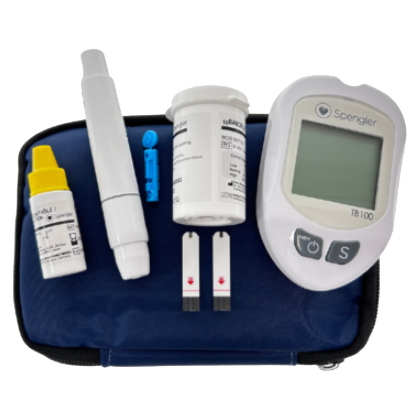 Kit complet glucomètre Spengler TB100