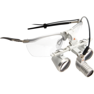 Kit lampe frontale Heine Loupelight 2 LED + loupe binoculaire
