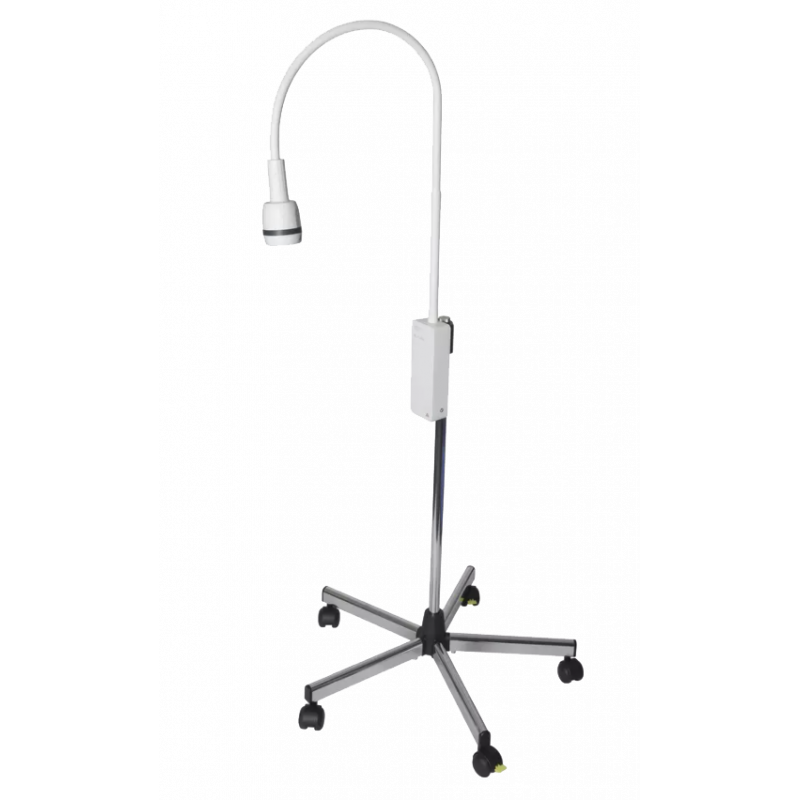 Lampe d’examen LED Heine EL3 avec pied à roulettes