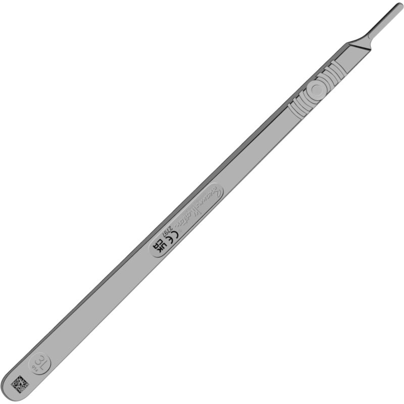 Manche de bistouri en inox Swann Morton