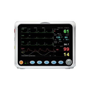 Moniteur patient multiparamétrique GIMA PC-3000 (PNI; SpO2; Temp.; Resp.;ECG)