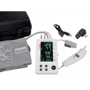 Moniteur patient multiparamétrique GIMA PC-300 (PNI; SpO2;Temp.;Poul) avec ou sans ECG)
