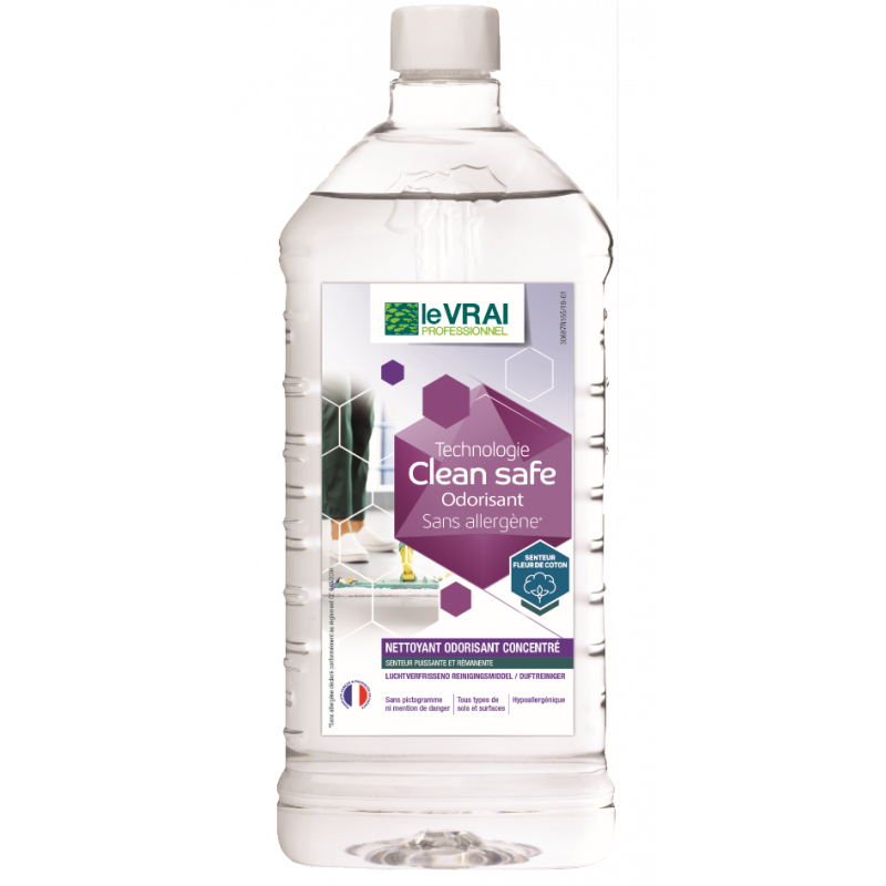 Nettoyant odorisant concentré multisurfaces Actionpin Clean Safe (1 ou 5 litres)