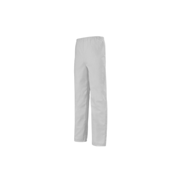Pantalon médical mixte en coton Lafont Camille (blanc)