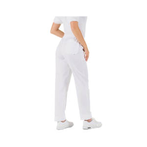 Pantalon unisexe en coton Gima (blanc)