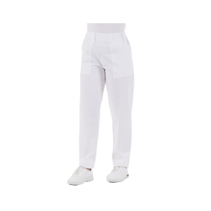 Pantalon unisexe en coton Gima (blanc)